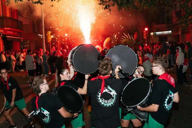 Drakaris · Correfoc de la Festa de Tardor · 2026. Foto: Nina